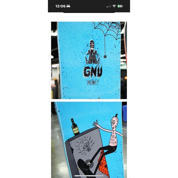 GNU Money Snowboard 2019 EUC 152cm - Picture 2 of 6